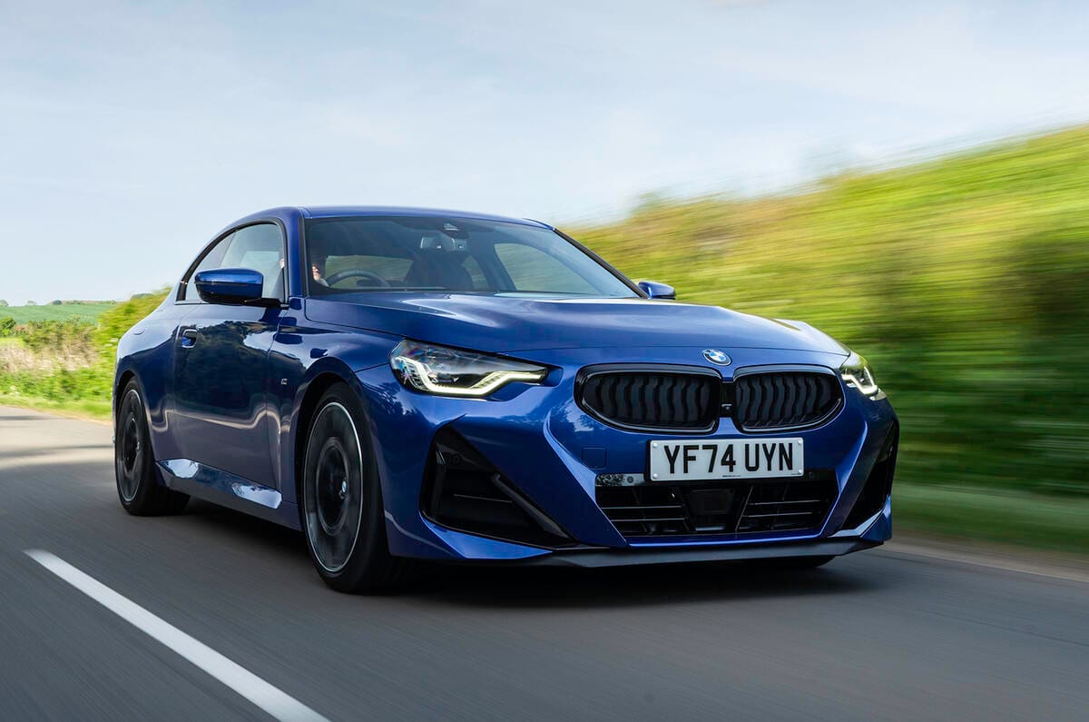 ب‌ام‌و سری ۲ کوپه ۲۰۲۵ نمای سه‌چهارم جلو